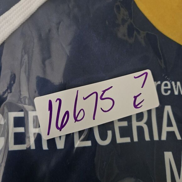 Corona Beer Board Shorts Mens Small Swim Trunks Embroidered Blue Yellow Pocket - Picture 12 of 12